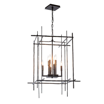Tura 8-Light Large Chandelier 8-Light in Oil Rubbed Bronze