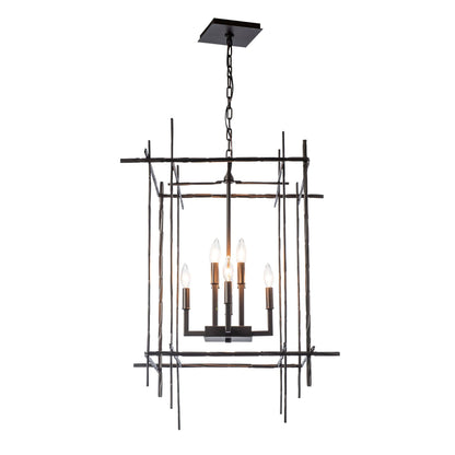 Tura 8-Light Large Chandelier 8-Light in Oil Rubbed Bronze