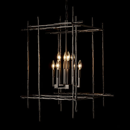 Tura 8-Light Large Chandelier 8-Light in Oil Rubbed Bronze