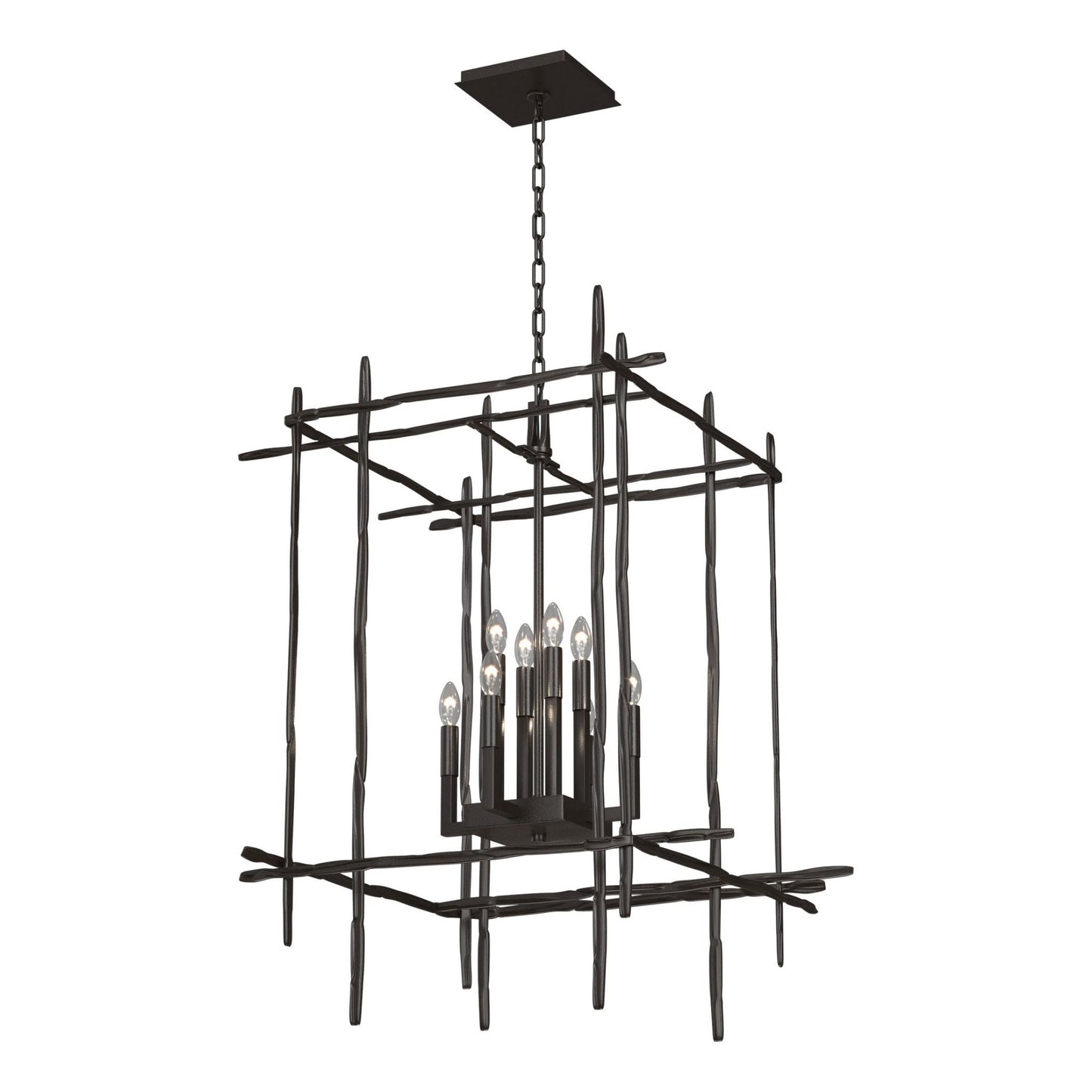 Tura 8-Light Large Chandelier 8-Light in Oil Rubbed Bronze