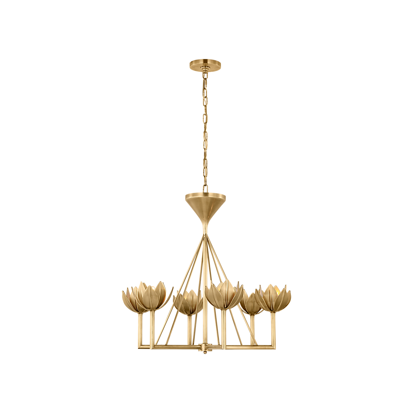 Alberto Small Low Ceiling Chandelier