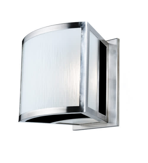 12" Wide Single Light Wall Sconce with Frosted Glass Shade