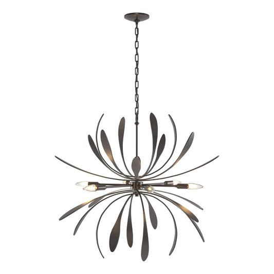 Dahlia Chandelier 6-Light in Oil Rubbed Bronze