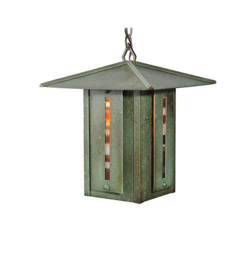 Single Light Down Lighting Outdoor Pendant from the Moss Creek Collection
