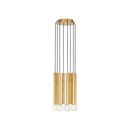 Guyed 8-Light Chandelier