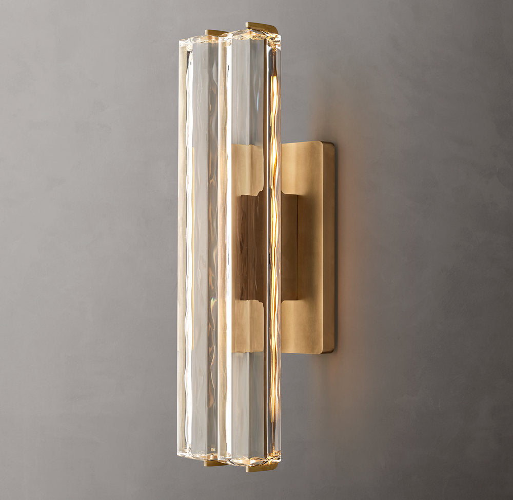 Audubon Crystal Twin Wall Sconce