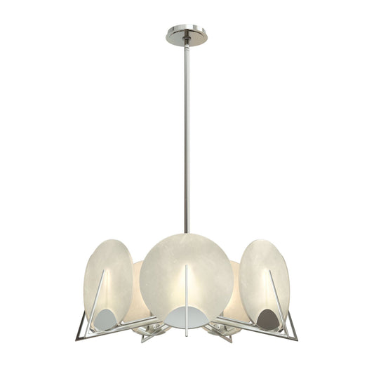 Callisto 7-Light Pendant 7-Light Alabaster in Sterling