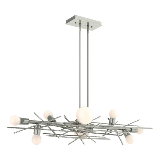 Brindille 8-Light Linear Pendant 8-Light in Sterling