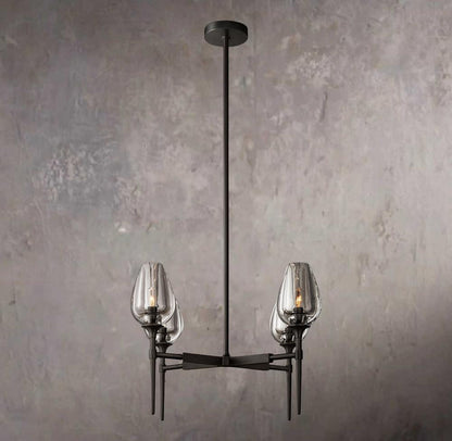 Tulips Circular Chandelier 27"