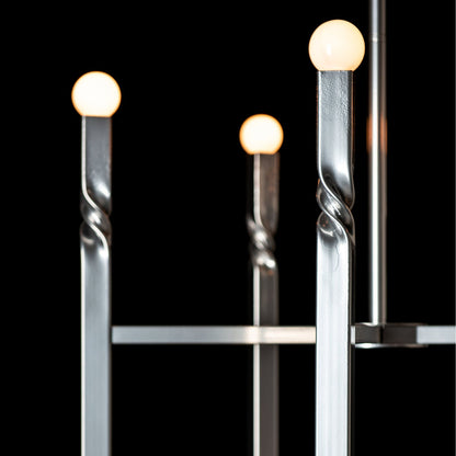 Helix 10-Light Pendant 10-Light in Sterling