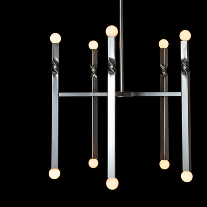 Helix 10-Light Pendant 10-Light in Sterling