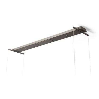 Summer LED Pendant Aqualite Glass LED in Dark Smoke