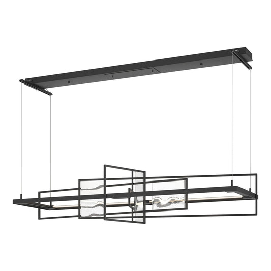 Summer LED Pendant Aqualite Glass LED in Black