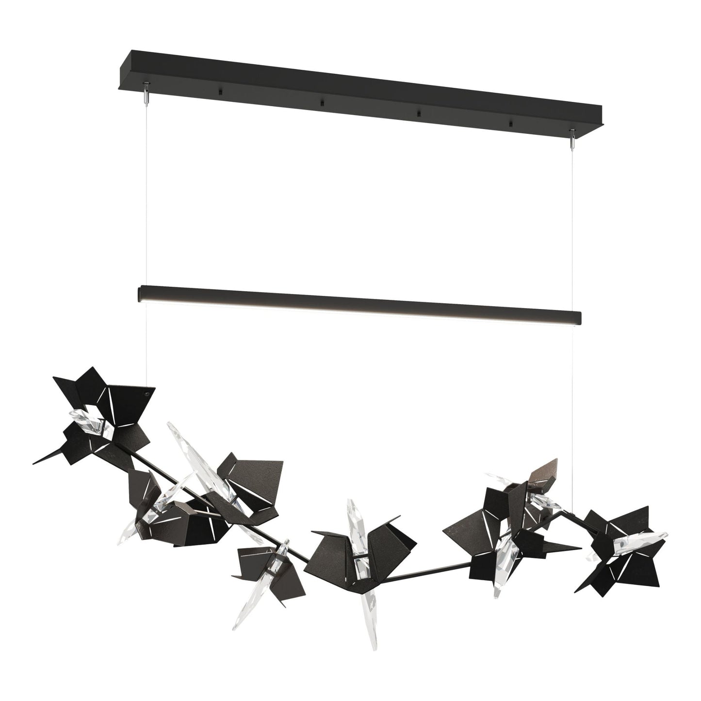 Belladonna LED Pendant Oil Rubbed Bronze Accent LED in Black