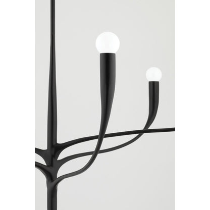 Labra 12-Light Chandelier in Aged Iron 52.25L x 52.25W x 26.5H