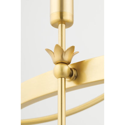 Gates 8-Light Chandelier in Polished Nickel 38.5L x 38.5W x 25H