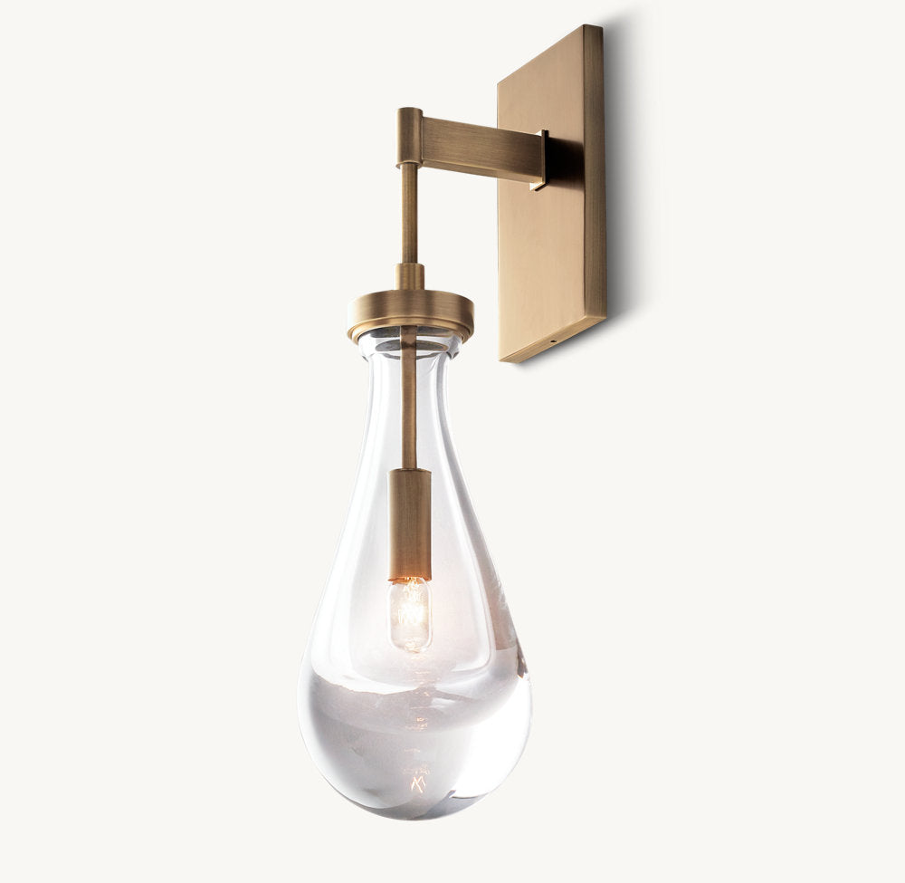 Rainfall Outdoor Wall Sconce