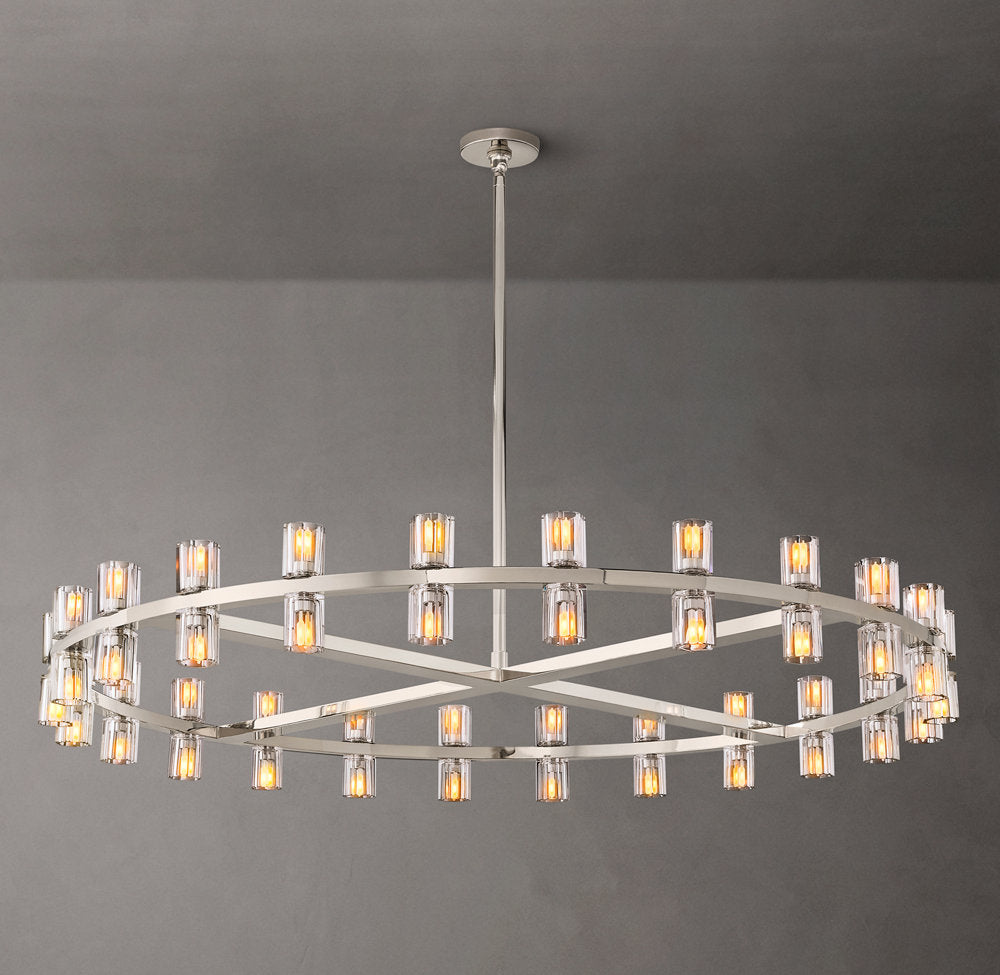 Arcachons Circular LED Chandelier 48"