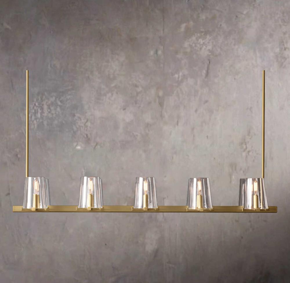 Pauillac 49-Inch Linear Ceiling Chandelier