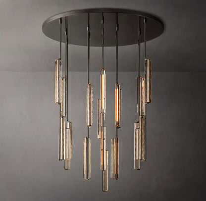 Audubon Crystal Round Chandelier 56"