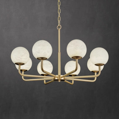 Alabaster Celestia Chandelier
