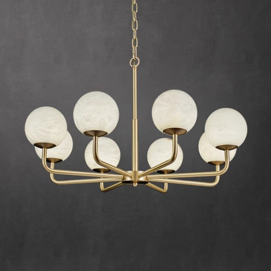 Alabaster Celestia Chandelier