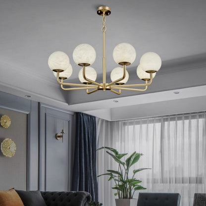Alabaster Celestia Chandelier