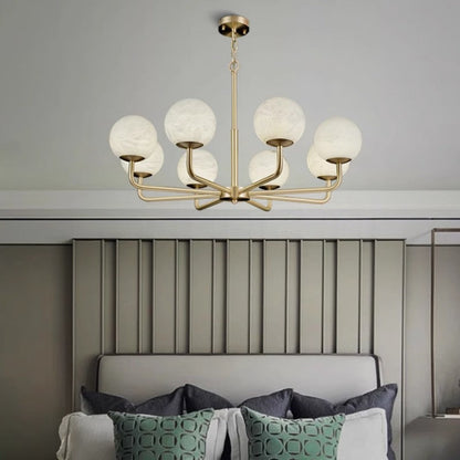 Alabaster Celestia Chandelier