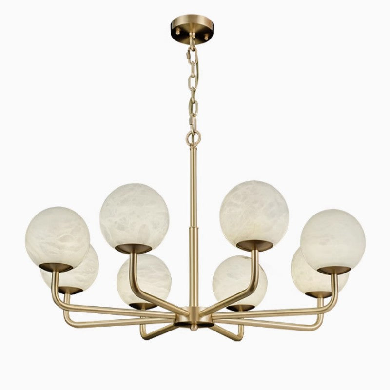 Alabaster Celestia Chandelier