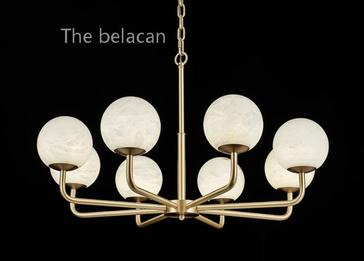 Alabaster Celestia Chandelier