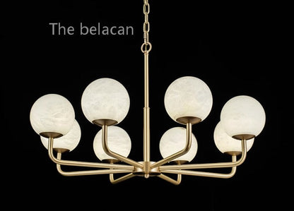 Alabaster Celestia Chandelier