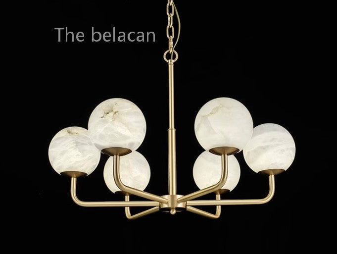 Alabaster Celestia Chandelier