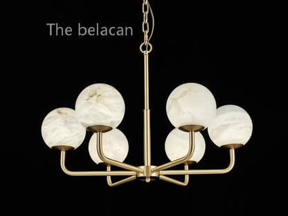 Alabaster Celestia Chandelier
