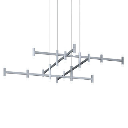 Systema Staccato 28 Light 70" Wide LED Indoor Oversized Pendant