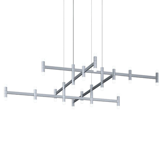 Systema Staccato 28 Light 70" Wide LED Indoor Oversized Pendant