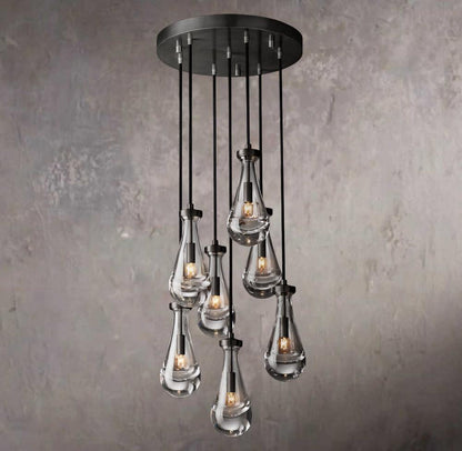 Rains Circular Chandelier 18"