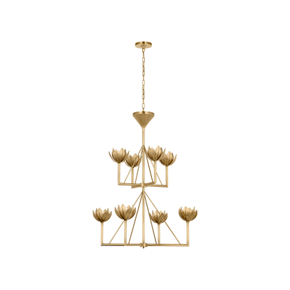 Alberto Medium Two Tier Chandelier