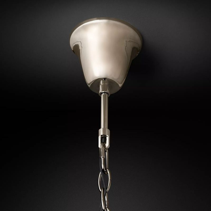 Ryalin Round Glass Chandelier 44"