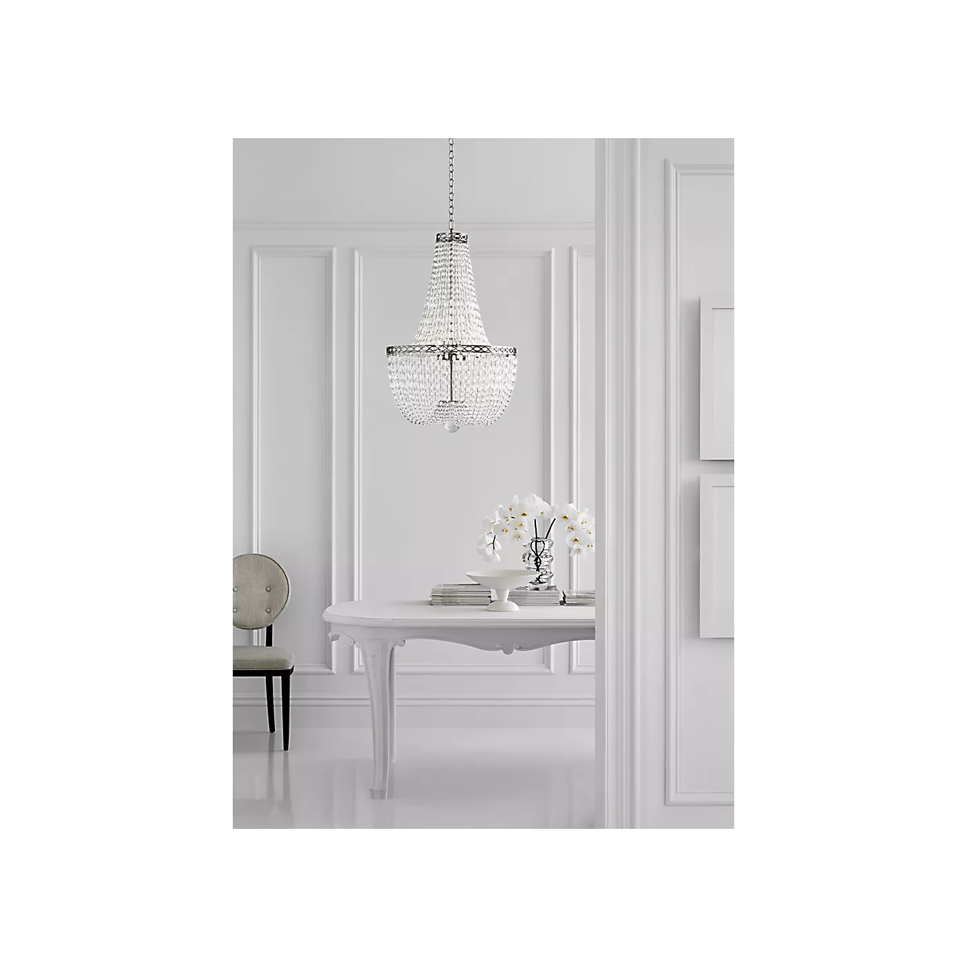 Linfort Basket Form Chandelier