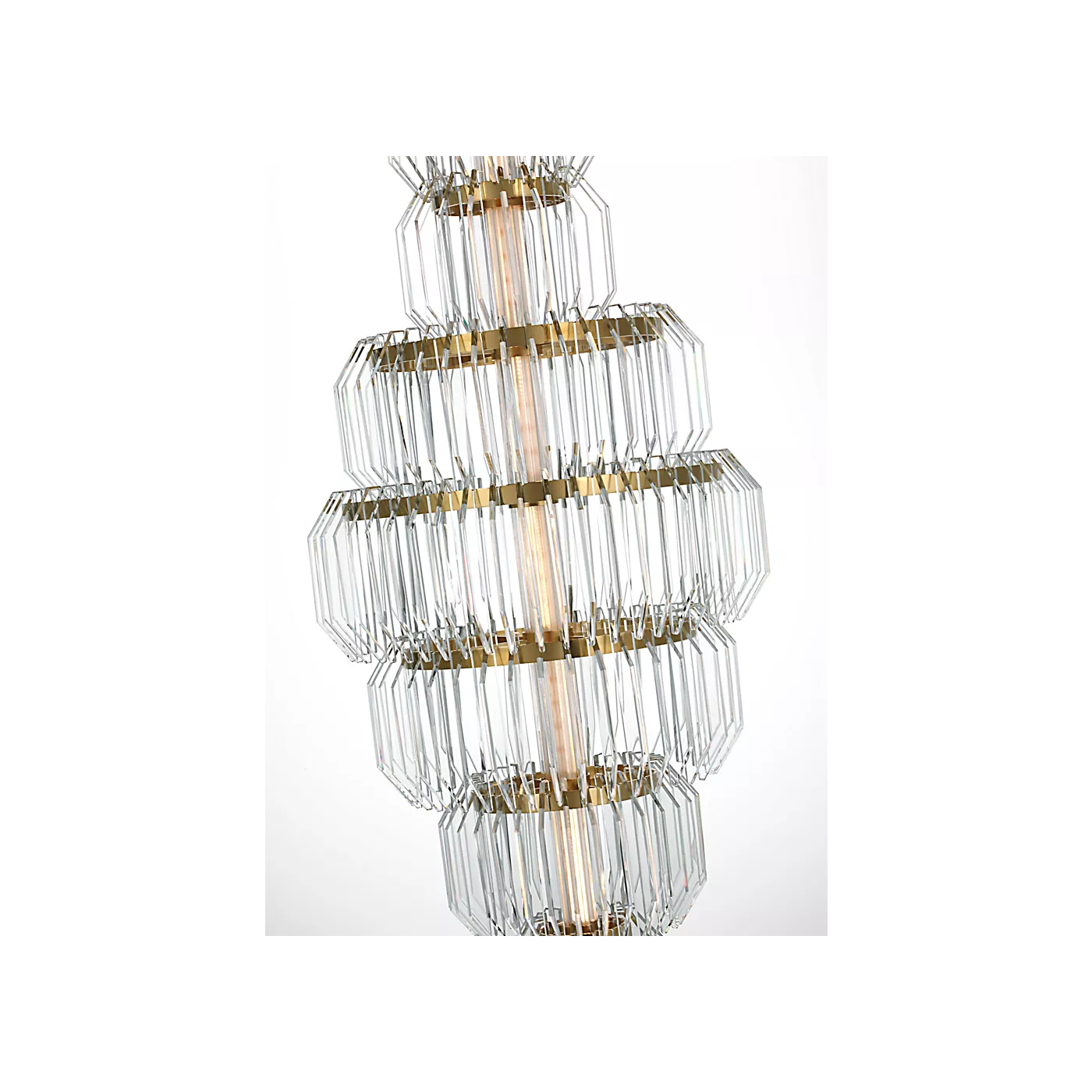 Killarney 19" Layered Entry Chandelier