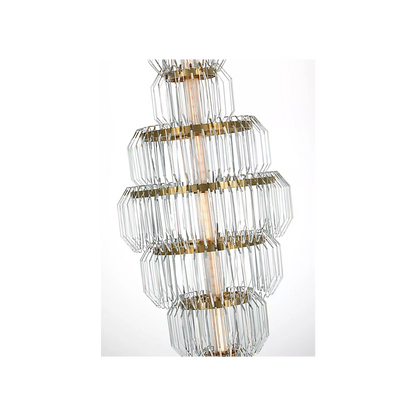 Killarney 19" Layered Entry Chandelier