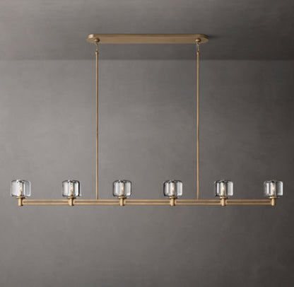 Demarets Rectilinear Linear Chandelier 72"