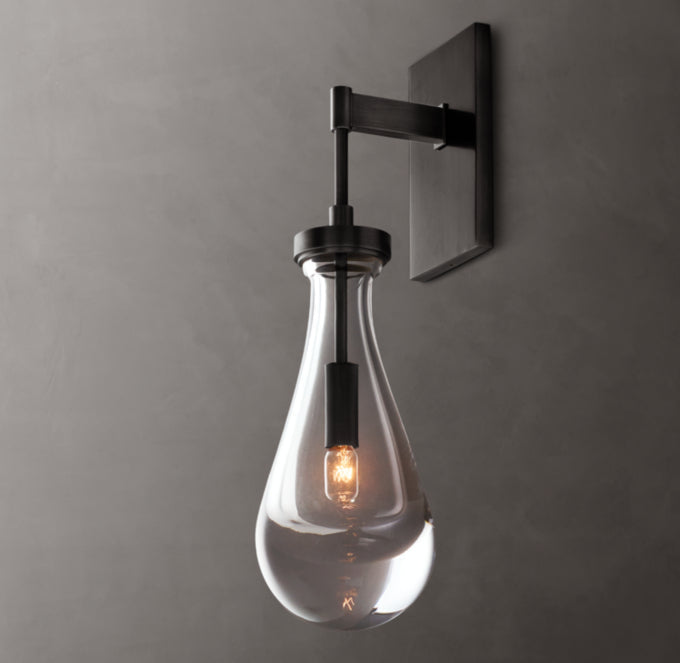 Rainfall Outdoor Wall Sconce