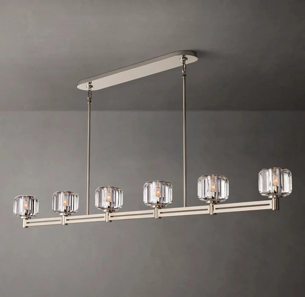 Demarets Rectilinear Linear Chandelier 72"