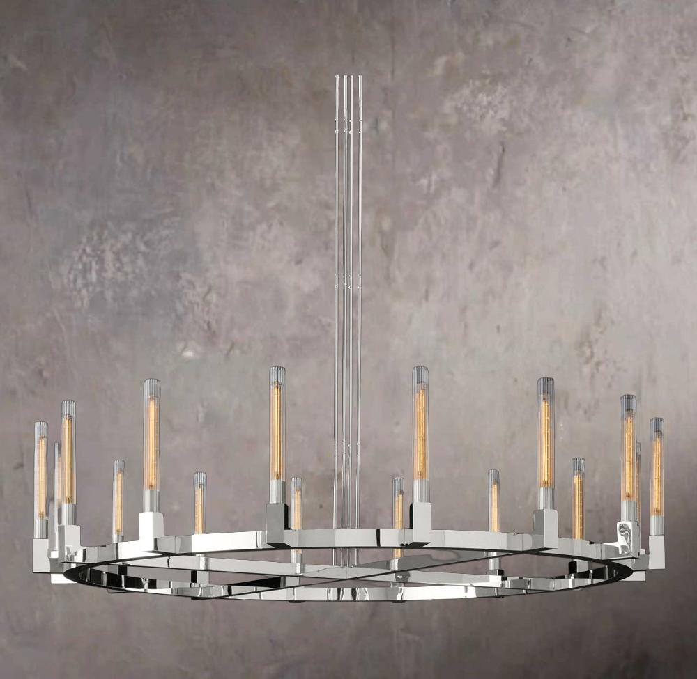 Canneles Circular Chandelier 72"