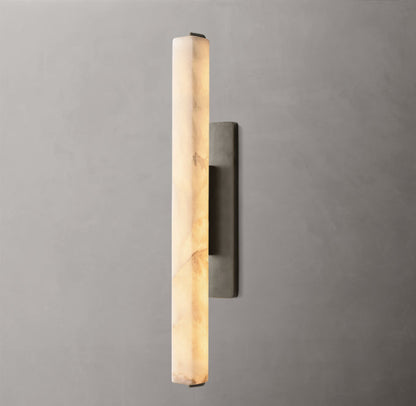 Audubon Alabaster Single Wall Sconce