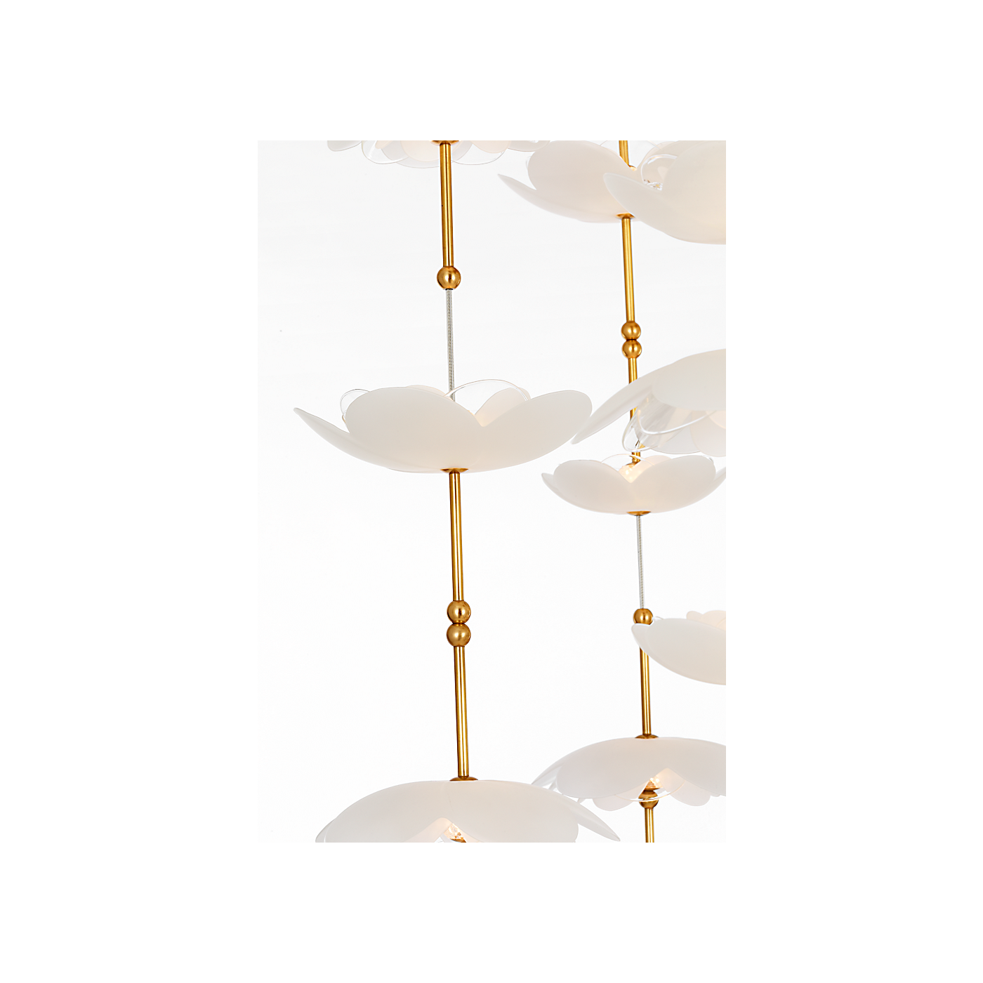 Petaluma 28" Cascading Chandelier