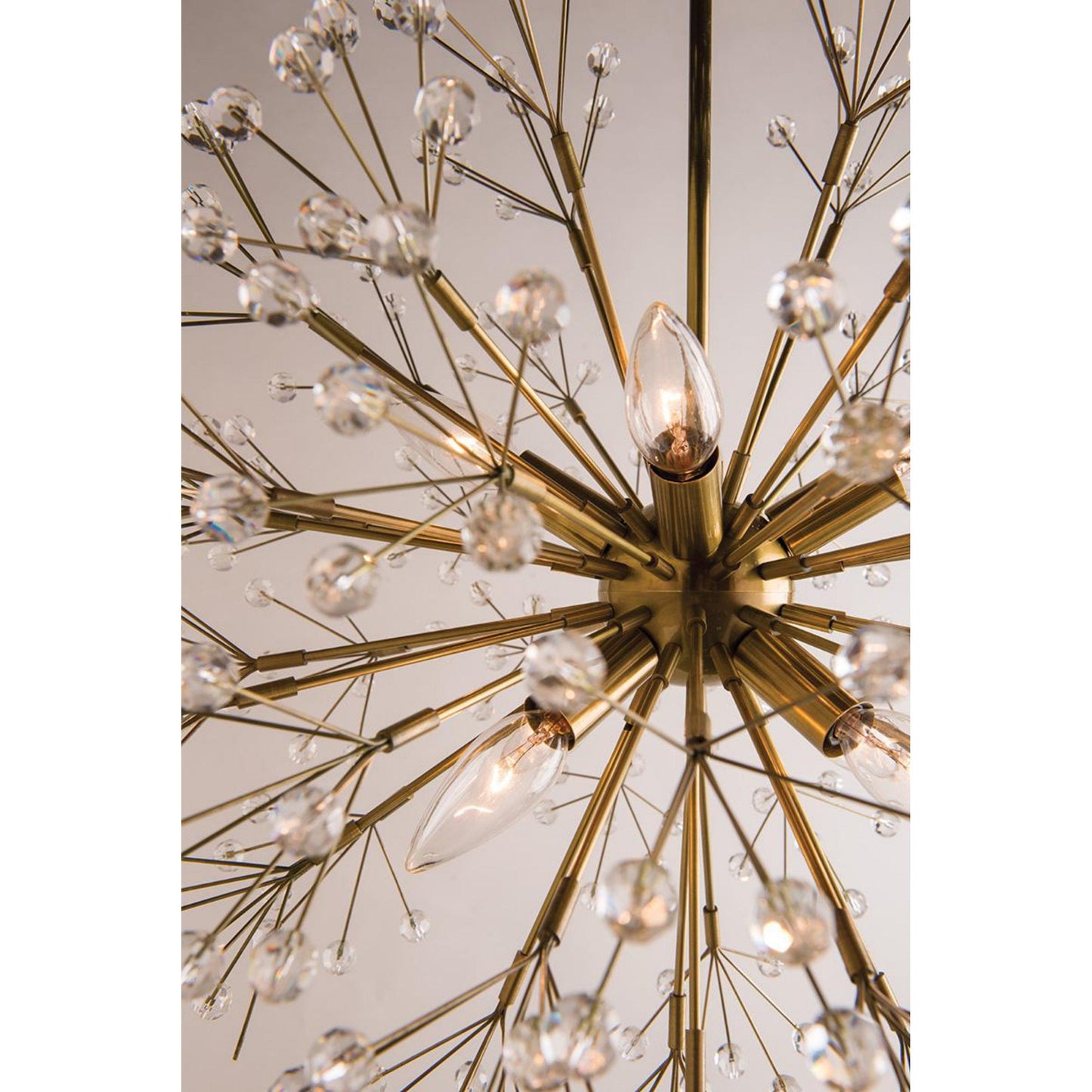 Dunkirk 8-Light Chandelier in Aged Brass 20L x 20W x 24H