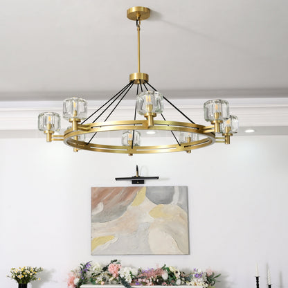 Sebendor Round Chandelier 60"