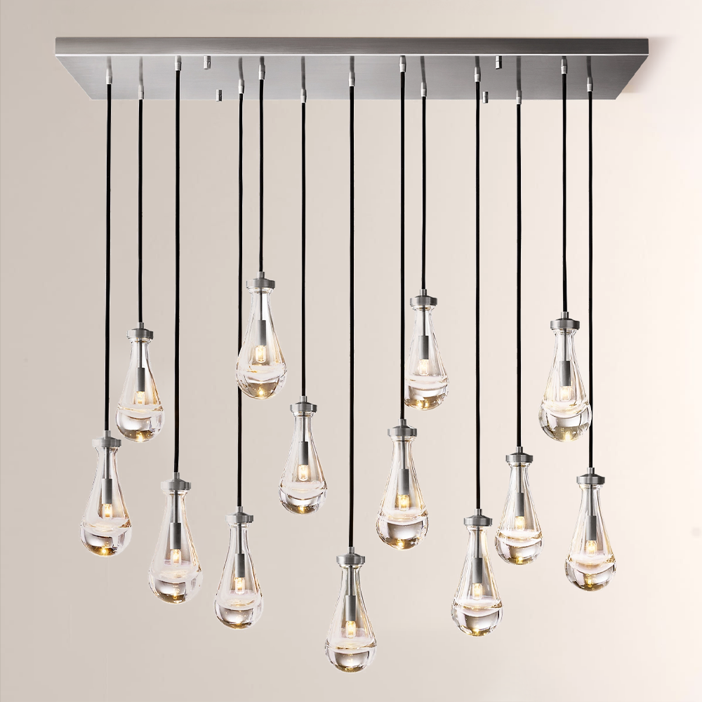 Raindors Rectangular Chandelier 54"